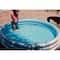 Rae Dunn 4ft. Happy Days Aqua Rainbow Mini Pool